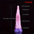 11.46in Fantasy Silicone Soft Big Dildo For G Spot Anal Female Dildo