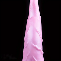 11.46in Fantasy Silicone Soft Big Dildo For G Spot Anal Female Dildo