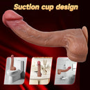 11.46in Giant Soft Real Silicone Penis Anal Dildo Adult Sex Toy Games