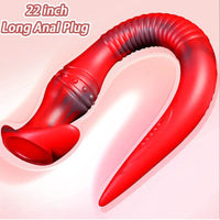 11.4in 15.3in 22.4in Long Monster Huge Silicone Butt Plug Dildo