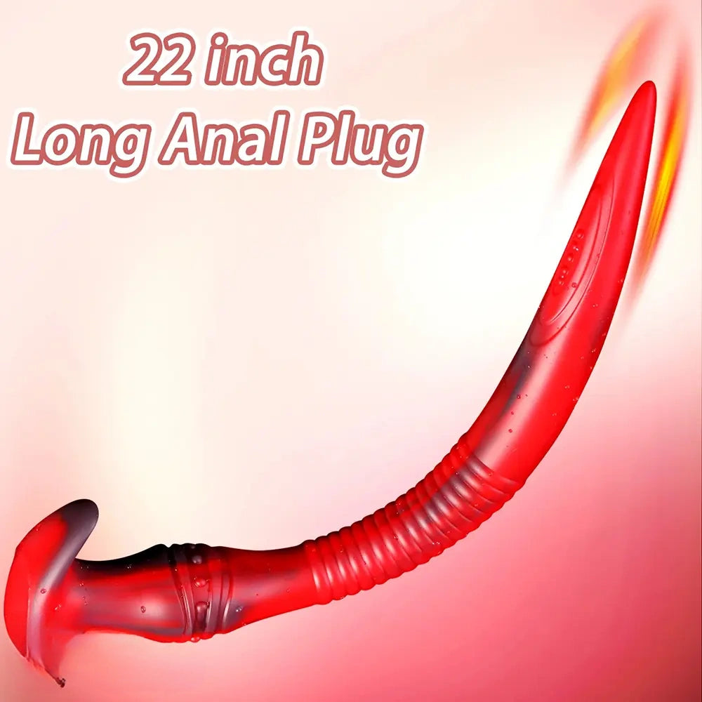 11.4in 15.3in 22.4in Long Monster Huge Silicone Butt Plug Dildo