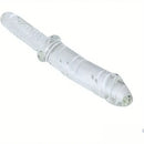 11.4in Realistic Clear Glass Crystal Dildo For Hands-Free G Spot Play