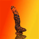 11.4in Silicone Monster Tiger Paw Shaped Massage Thick Anal Fantasy Dildo