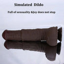 11.61in 12.99in 14.56in Huge Thick Ebony Dildo For Anal Play G-Spot Sex
