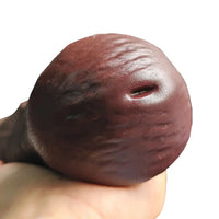 11.61in 12.99in 14.56in Huge Thick Ebony Dildo For Anal Play G-Spot Sex