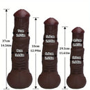11.61in 12.99in 14.56in Huge Thick Ebony Dildo For Anal Play G-Spot Sex