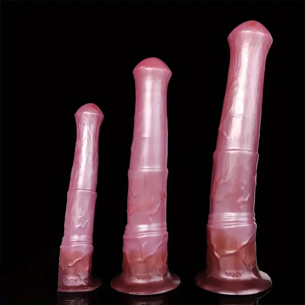 11.61in 14.17in 16.53in Huge Long Horse Penis Thick Silicone Soft Dildo