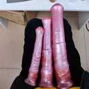 11.61in 14.17in 16.53in Huge Long Horse Penis Thick Silicone Soft Dildo