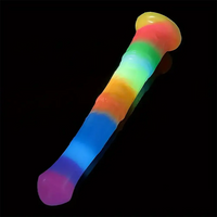 11.61in Big Silicone Cock Horse Luminous Animal Dildo BDSM Sex Toy