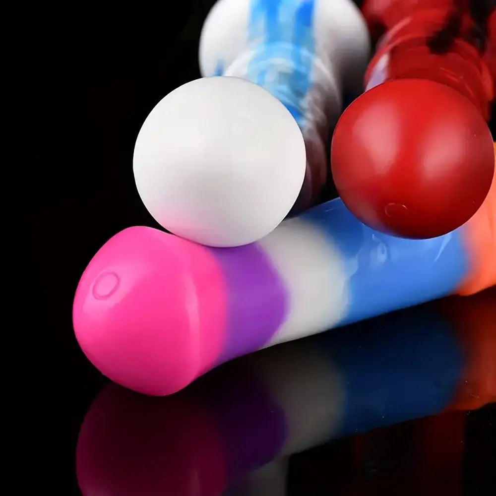 11.61in Big Silicone Cock Horse Luminous Animal Dildo BDSM Sex Toy