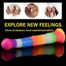11.61in Big Silicone Cock Horse Luminous Animal Dildo BDSM Sex Toy