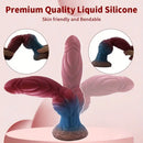11.61in Fantasy Monster Cock Silicone Soft Dildo For Women G Spot Love