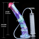 11.61in Soft Silicone Animal Horse Ejaculating Large Dildo For Men Sex
