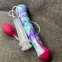 11.61in Soft Silicone Animal Horse Ejaculating Large Dildo For Men Sex