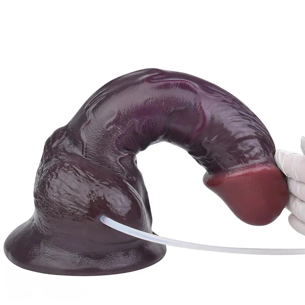 11.77in Dual Density Ejaculating Big Real Dildo Perfect For Masturbation