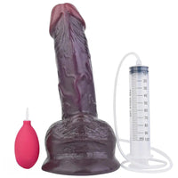 11.77in Dual Density Ejaculating Big Real Dildo Perfect For Masturbation