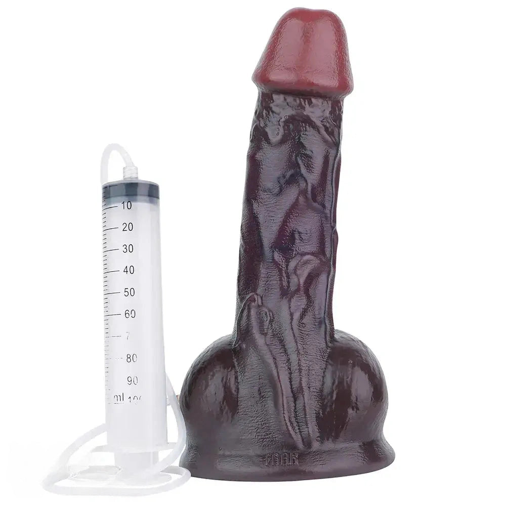 11.77in Dual Density Ejaculating Big Real Dildo Perfect For Masturbation
