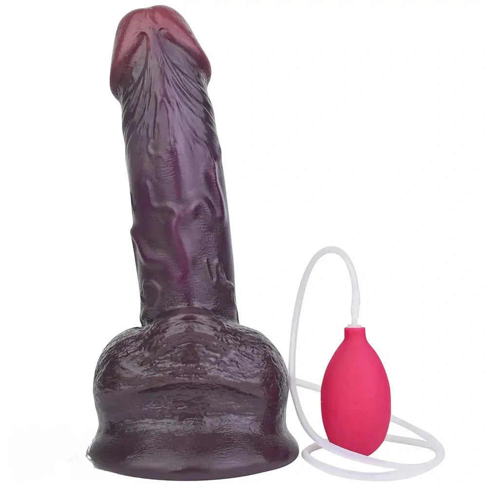 11.77in Dual Density Ejaculating Big Real Dildo Perfect For Masturbation