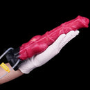 11.7in Fantasy Knotted Silicone Soft Big Ejaculating Horse Cock Odd Dildo
