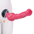 11.7in Fantasy Knotted Silicone Soft Big Ejaculating Horse Cock Odd Dildo