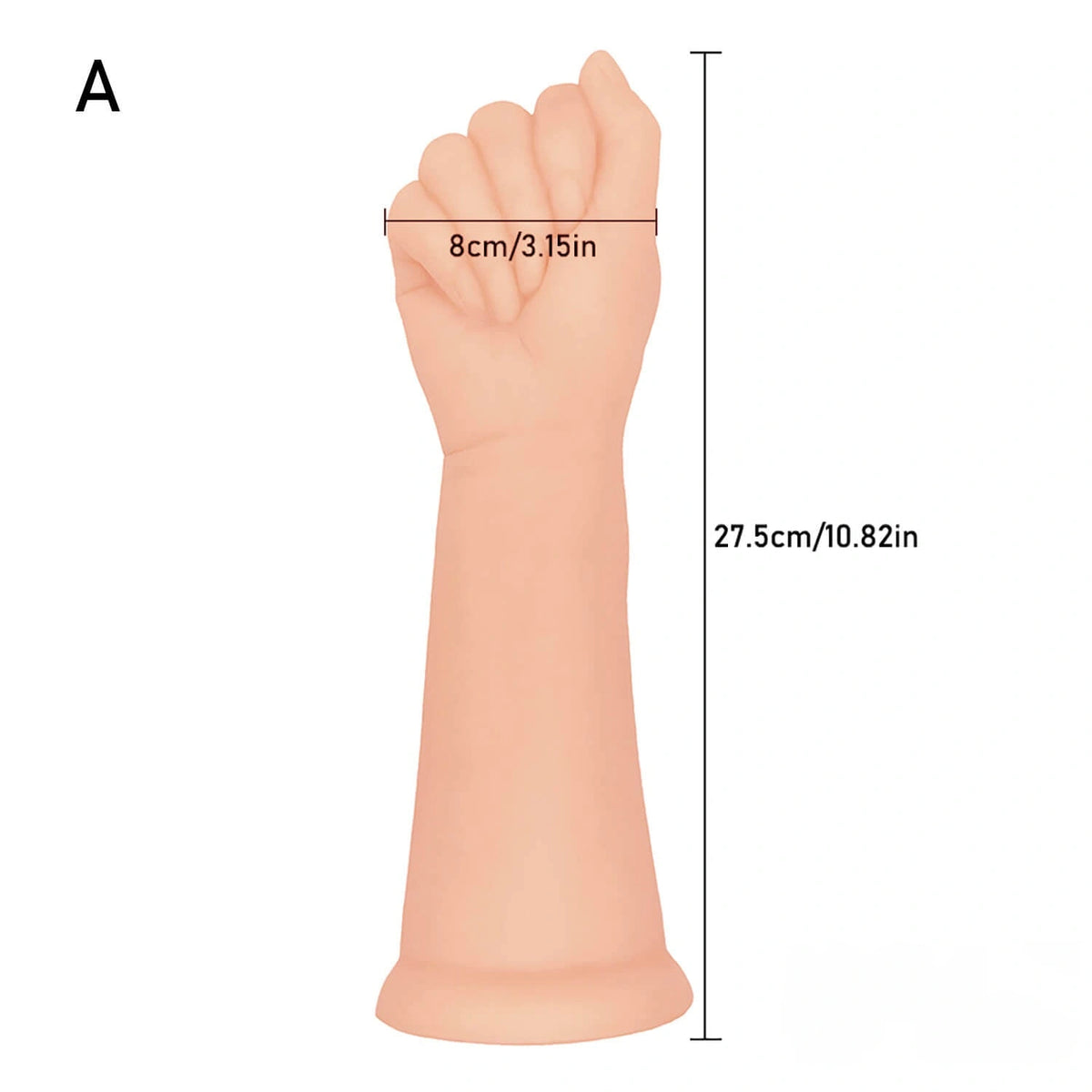 11.81in 10.82in 13.87in Oversize Fist Dildo Huge Soft Dildo For Anus