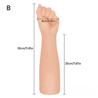 11.81in 10.82in 13.87in Oversize Fist Dildo Huge Soft Dildo For Anus