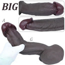 11.81in 12.6in Realistic Silicone Big Soft Lifelike Dildo For Women Sex