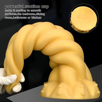 11.81in 13.77in 16.14in Extra Large Long Liquid Silicone Twist Soft Odd Dildo