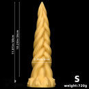 11.81in 13.77in 16.14in Extra Large Long Liquid Silicone Twist Soft Odd Dildo