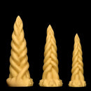 11.81in 13.77in 16.14in Extra Large Long Liquid Silicone Twist Soft Odd Dildo