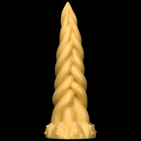11.81in 13.77in 16.14in Extra Large Long Liquid Silicone Twist Soft Odd Dildo