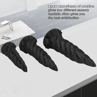 11.81in 13.77in 16.14in Extra Large Long Liquid Silicone Twist Soft Odd Dildo