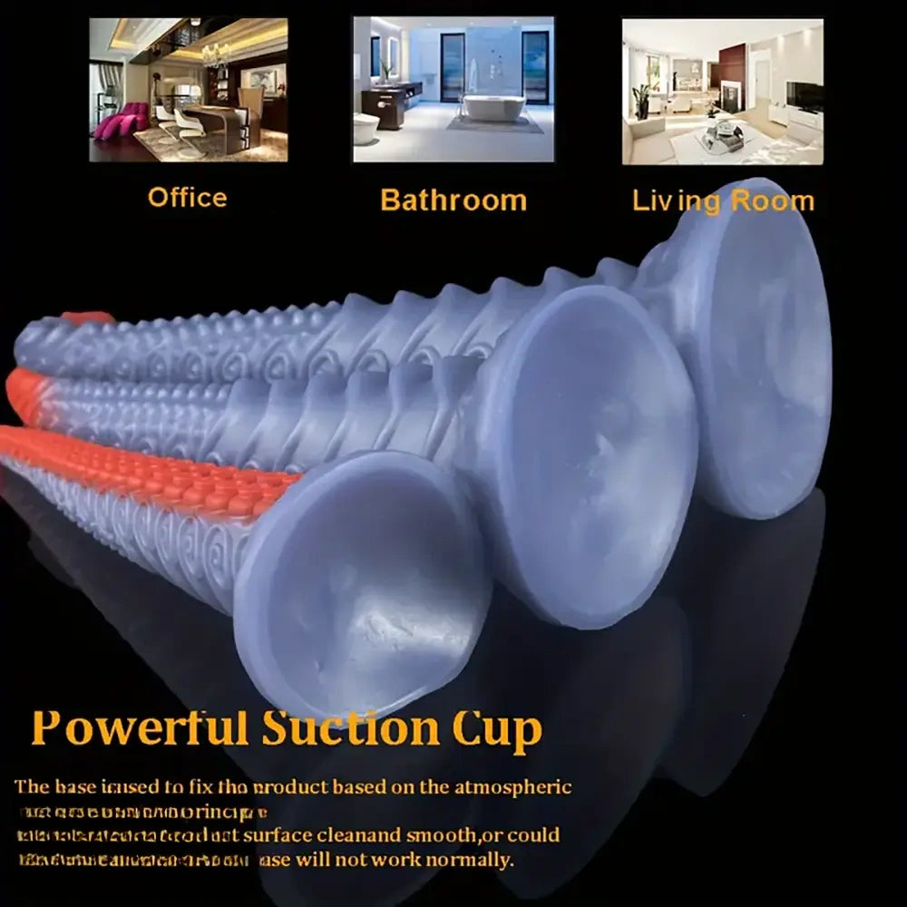 11.81in 15.74in 19.68in Extra Long Tentacle Silicone Soft Large Dildo