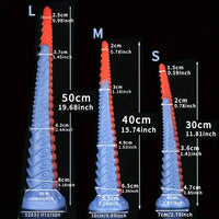 11.81in 15.74in 19.68in Extra Long Tentacle Silicone Soft Large Dildo
