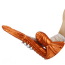 11.81in 17.7in Dual Ended Alien Anal Plug Soft Fantasy Dildo For Halloween