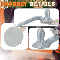 11.81in 17.7in Dual Ended Alien Anal Plug Soft Fantasy Dildo For Halloween