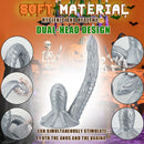 11.81in 17.7in Dual Ended Alien Anal Plug Soft Fantasy Dildo For Halloween