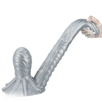 11.81in 17.7in Dual Ended Alien Anal Plug Soft Fantasy Dildo For Halloween