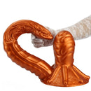11.81in 17.7in Dual Ended Alien Anal Plug Soft Fantasy Dildo For Halloween