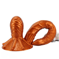 11.81in 17.7in Dual Ended Alien Anal Plug Soft Fantasy Dildo For Halloween
