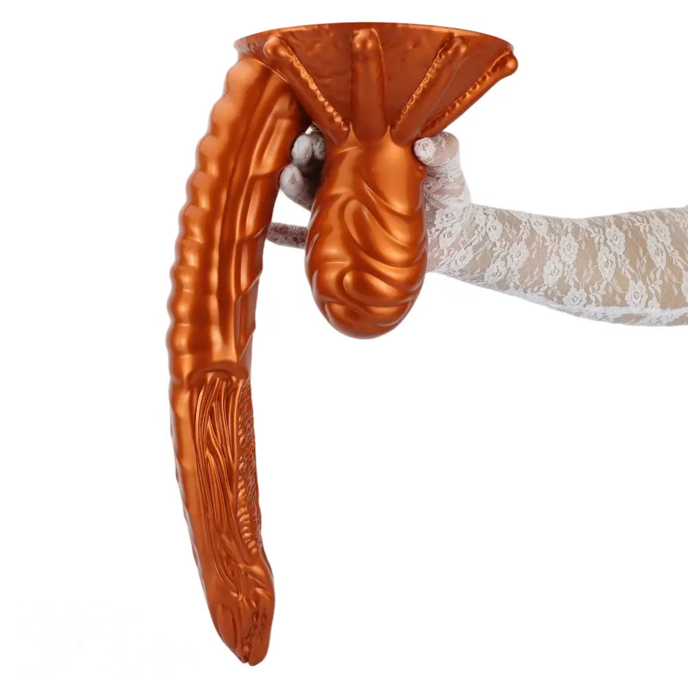 11.81in 17.7in Dual Ended Alien Anal Plug Soft Fantasy Dildo For Halloween