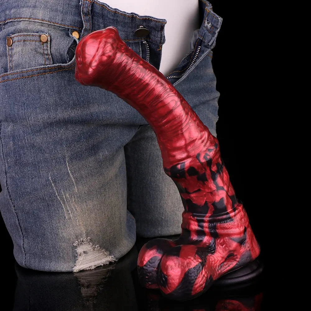 11.81in Large-Sized Male Horse Cock Big Dildo For Adult Pleasure Toy