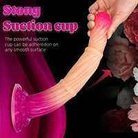 11.81in Lifelike 3d Printed Makeup Dildo For Adult Masturabtion