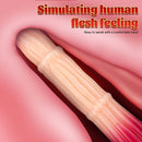11.81in Lifelike 3d Printed Makeup Dildo For Adult Masturabtion