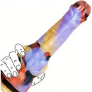 11.81in Monster Big Fantasy Dragon Knot Silicone Soft Dildo For Animal Cock