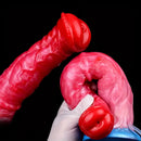 11.81in Realistic Horse Cock Inflatable Big Manual Pump Reusable Dildo