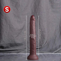 11.8in 15.3in 19.3in Super Long Huge Uncut Silicone Dildo Anal Cock Sex Toy