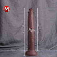 11.8in 15.3in 19.3in Super Long Huge Uncut Silicone Dildo Anal Cock Sex Toy