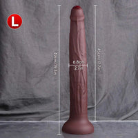 11.8in 15.3in 19.3in Super Long Huge Uncut Silicone Dildo Anal Cock Sex Toy