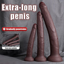 11.8in 15.3in 19.3in Super Long Huge Uncut Silicone Dildo Anal Cock Sex Toy